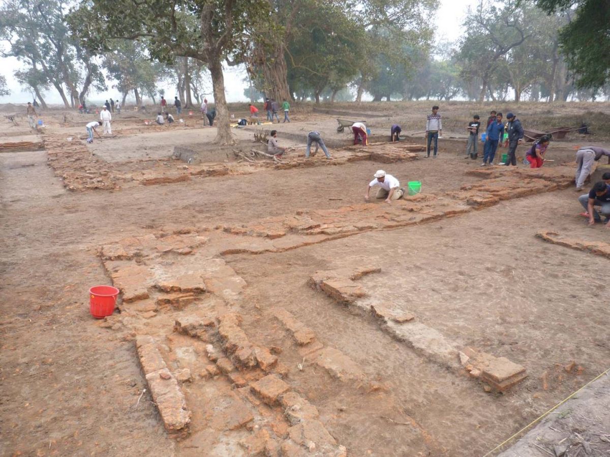Excavation at Tilaurakot